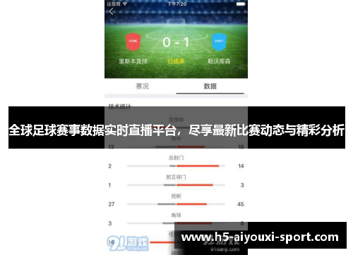 全球足球赛事数据实时直播平台，尽享最新比赛动态与精彩分析